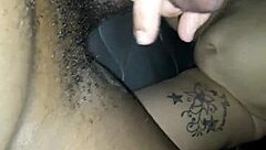 White Slut Sucks My Black Cock Hard