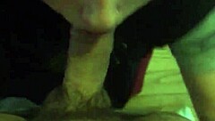 just chilling and sucking on that big cock like it's no big deal