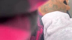 Uber moto girl gets cozy on the street. She heads to his apartment for a wet, wild homemade fuck.