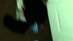 White Slut Sucks My Black Cock Hard