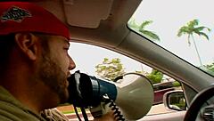 Eva Ellington, petite brunette, takes a thick cock deep in her tight pussy