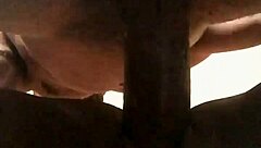 wet pussy gets bent over for doggystyle with black cock