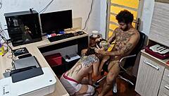 I woked up horny and begged my half-brother to fuck me hard