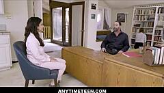 AnytimeTeen - Freeuse Fucking My New Teen Employee at Work