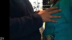 the mature latina woman, a chichona type, engaged in intimate acts with various partners including black and indian men.