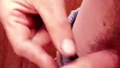 I gave a short handjob to his foreskin but it was so intense I couldn't stop masturbating alone at home.