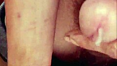 I gave a short handjob to his foreskin but it was so intense I couldn't stop masturbating alone at home.