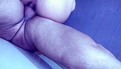 Blonde teen girlfriend rides cowgirl. Amateur friend participates in the session.