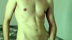 Amateur Solo Masturbation in Bedroom Leads to Huge Cum and Orgasm on Webcam