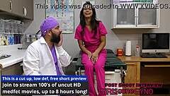 Misty Addams Gets Her Feet And Pussy Licked By Perverted Podiatrist In Backstage Fetish Scene