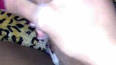 Travesti Strokes Hard And Cums In Intense Shemale Solo Session