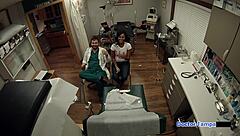 Behind the scenes with Dr. Tampa as Tori Sanchez undergoes a pap smear in Florida.