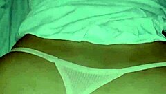 feeling the intense double penetration in doggystyle