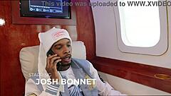 Yo, you see that tight bonnet taking huge rod on a plane?