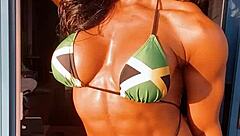 Wow, this erotic muscle babe fbb 27 is pure fire! 🔥