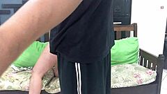 Helping a tattooed pornstar learn to film her big tits and ass scenes