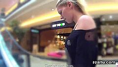 Exceptional Czech chick tempted at the mall, gets screwed hard in POV.