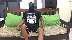 Helping a tattooed pornstar learn to film her big tits and ass scenes