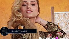 Hot Blonde Milf Lindsay Marie Poses with Thera Jane