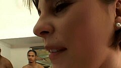 Isabel Enjoys Interracial Threesome Fuck Session Outdoors