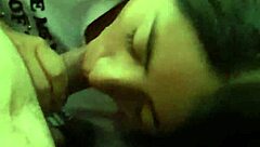 Amateur girl gives a delicious blowjob in homemade video