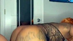 Ebony beauties ride monster cocks in doggystyle creampie compilation