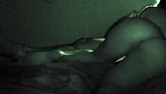 i hid a camera to film my lover fucking me in the dark
