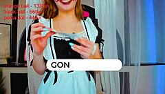 Oh This Beautiful Little Maid Makes Me Feel So Wild When She Cums Hard on Webcam