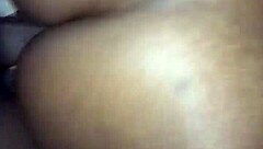 The Young Ebony Teen Enjoys Hair Pulling During Wet Ass Fucking with Big Black Cock