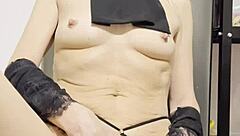 Arab milf passionately fingers herself to an intense orgasm, feeling pure ecstasy