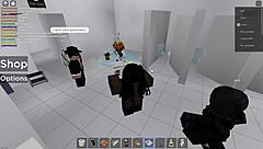 Intense fucking emotions in roblox public restroom