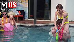 jerkaoke summertime orgy featuring madison morgan, rosalyn sphinx, and more fun