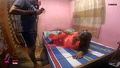 Stepmom secretly spends time with her stepson while her husband is away from home.