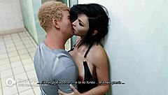 a boxer trains with intense focus