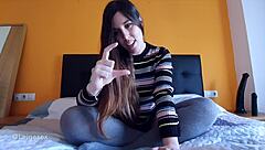 you're just a small-cocked cuckold watching me with this european prostitute now