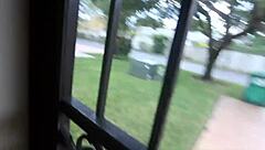 blondie esmi lee teases with outdoor bbc sucking