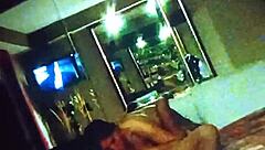 my cousin's ex-wife sucks my dick and licks my balls in the motel