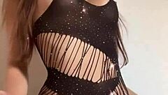 if i could choose, my girlfriend in lingerie dominates me with her natural tits