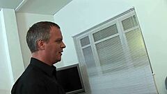 Office Babe In Cosplay Gets Anal Group Fucking Quickie