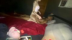 why is this big ass sitting hard on my cock?