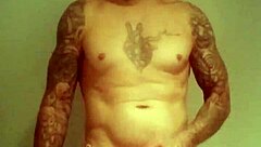 wtfafterlockup update 3 - vid 20240911 152039 - sep 14 2024, tattooed guy with blue eyes masturbates solo