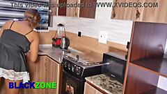 i fucked my stepmom from the back in the kitchin, her curvy belly jigglin