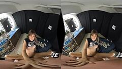 Is Pamela Morrison Riding Hard in WankzVR Reality?