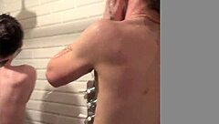 i watch the 19yr old newbie throat a monster cock in anal