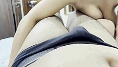 i fucked my friend's sister in the room, licking balls and riding her tight pussy so good.