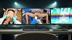 Dr Tampa! Lesbian Torment Clinics with Olivia Kassady in Handcuffs!