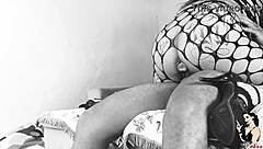 Paty Angel rides big black cock after Uber