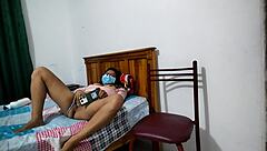 Intense Roleplay: Stepson Shares Video Of Curvy Latina Body Naked