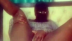 Angela Oxo bounces her booty with toys, she teases.