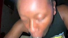 Teen Neighbor Secret Blowjob - Can You Handle Her Sloppy Ebony Deepthroat Skills?